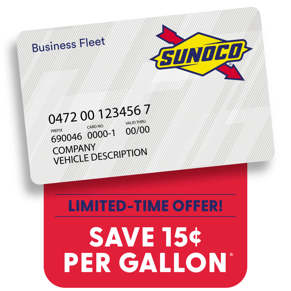 Commercial Fleet Gas Credit Cards For Business Sunoco